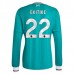 Maglia Gara Liverpool FC Ekitike 22 Kit Third 2025/26 Maniche Lunghe