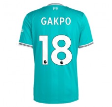 Maglia Gara Liverpool FC Gakpo 18 Kit Third 2025/26