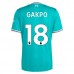 Maglia Gara Liverpool FC Gakpo 18 Kit Third 2025/26