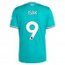 Maglia Gara Liverpool FC Isak 9 Kit Third 2025/26