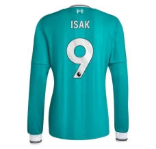 Maglia Gara Liverpool FC Isak 9 Kit Third 2025/26 Maniche Lunghe
