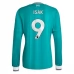 Maglia Gara Liverpool FC Isak 9 Kit Third 2025/26 Maniche Lunghe
