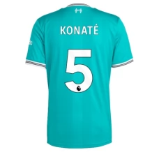 Maglia Gara Liverpool FC Konaté 5 Kit Third 2025/26