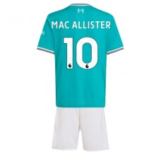 Maglia Gara Liverpool FC Mac Allister 10 Kit Third Bambino 2025/26