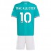 Maglia Gara Liverpool FC Mac Allister 10 Kit Third Bambino 2025/26