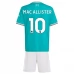 Maglia Gara Liverpool FC Mac Allister 10 Kit Third Bambino 2025/26