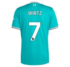 Maglia Gara Liverpool FC Wirtz 7 Kit Third 2025/26