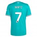 Maglia Gara Liverpool FC Wirtz 7 Kit Third 2025/26