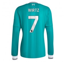 Maglia Gara Liverpool FC Wirtz 7 Kit Third 2025/26 Maniche Lunghe
