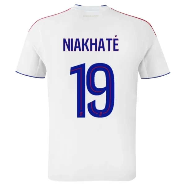 Maglia Gara Olympique Lyonnais Niakhaté 19 Kit Home 2025/26 Maglia Gara Olympique Lyonnais Niakhaté 19 Kit Home 2025/26