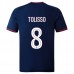 Maglia Gara Olympique Lyonnais Tolisso 8 Kit Away 2025/26