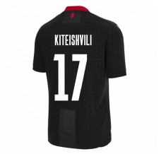 Maglia Georgia Kiteishvili 17 Divisa Trasferta Euro 2024