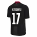 Maglia Georgia Kiteishvili 17 Divisa Trasferta Euro 2024