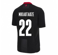 Maglia Georgia Mikautadze 22 Divisa Trasferta Euro 2024