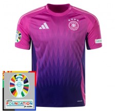 Maglia Germania Divisa Trasferta Euro 2024 Patch