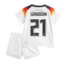 Maglia Germania Gündoğan 21 Bambino Divisa Prima Euro 2024