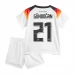 Maglia Germania Gündoğan 21 Bambino Divisa Prima Euro 2024