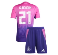 Maglia Germania Gündoğan 21 Bambino Divisa Trasferta Euro 2024 Maglia Germania Gündoğan 21 Bambino Divisa Trasferta Euro 2024