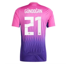 Maglia Germania Gündoğan 21 Divisa Trasferta Euro 2024