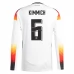 Maglia Germania Kimmich 6 Divisa Prima Euro 2024 Manica Lunga