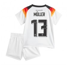 Maglia Germania Müller 13 Bambino Divisa Prima Euro 2024