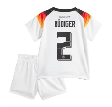 Maglia Germania Rüdiger 2 Bambino Divisa Prima Euro 2024