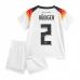 Maglia Germania Rüdiger 2 Bambino Divisa Prima Euro 2024