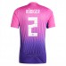 Maglia Germania Rüdiger 2 Divisa Trasferta Euro 2024