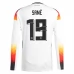 Maglia Germania Sané 19 Divisa Prima Euro 2024 Manica Lunga