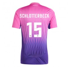 Maglia Germania Schlotterbeck 15 Divisa Trasferta Euro 2024