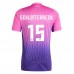 Maglia Germania Schlotterbeck 15 Divisa Trasferta Euro 2024