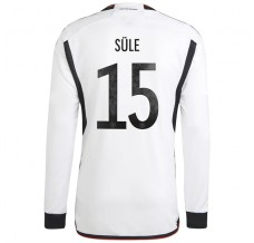 Maglia Germania Sule 15 Divisa Prima 2022 Manica Lunga