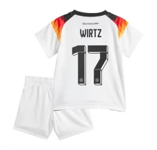 Maglia Germania Wirtz 17 Bambino Divisa Prima Euro 2024 Maglia Germania Wirtz 17 Bambino Divisa Prima Euro 2024