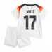 Maglia Germania Wirtz 17 Bambino Divisa Prima Euro 2024