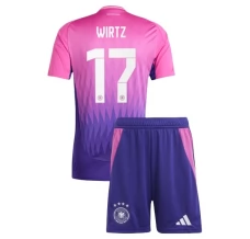 Maglia Germania Wirtz 17 Bambino Divisa Trasferta Euro 2024 Maglia Germania Wirtz 17 Bambino Divisa Trasferta Euro 2024