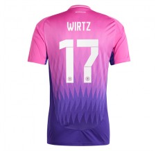 Maglia Germania Wirtz 17 Divisa Trasferta Euro 2024