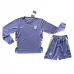 Maglia Inghilterra Bambino Divisa Trasferta Euro 2024 Manica Lunga