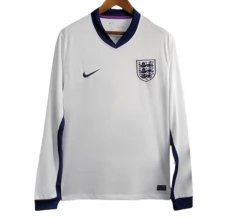 Maglia Inghilterra Divisa Prima Euro 2024 Manica Lunga