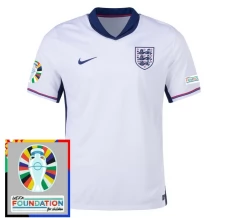 Maglia Inghilterra Divisa Prima Euro 2024 Patch