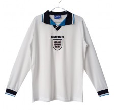 Maglia Inghilterra Divisa Prima Retro 1996 Manica Lunga