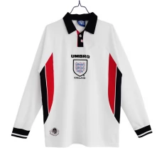 Maglia Inghilterra Divisa Prima Retro 1998 Manica Lunga