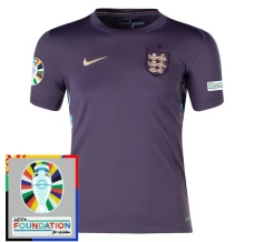 Maglia Inghilterra Divisa Trasferta Euro 2024 Patch
