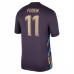 Maglia Inghilterra Foden 11 Divisa Trasferta Euro 2024