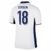 Maglia Inghilterra Gordon 18 Divisa Prima Euro 2024