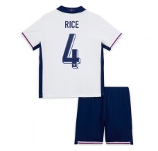 Maglia Inghilterra Rice 4 Bambino Divisa Prima Euro 2024