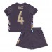 Maglia Inghilterra Rice 4 Bambino Divisa Trasferta Euro 2024