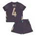 Maglia Inghilterra Rice 4 Bambino Divisa Trasferta Euro 2024