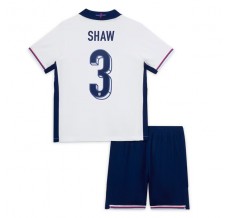 Maglia Inghilterra Shaw 3 Bambino Divisa Prima Euro 2024
