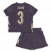 Maglia Inghilterra Shaw 3 Bambino Divisa Trasferta Euro 2024