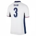 Maglia Inghilterra Shaw 3 Divisa Prima Euro 2024